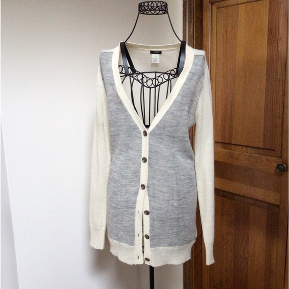 J crew alpaca blend cardigan, Small - Picture 1 of 6